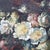 Still Life with Flowers and Fruits, 1800s, Large Oil on Canvas, Framed For Sale - Image 4 of 18