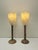 Stone Alabaster Goblet Table Lamps, 1970s, Set of 2 For Sale - Image 7 of 8