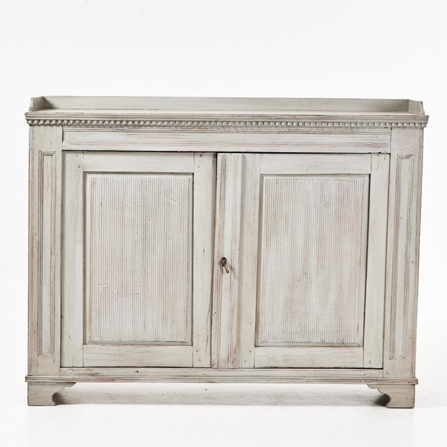 Gustavian Wood Credenza, 1840s For Sale - Image 6 of 6
