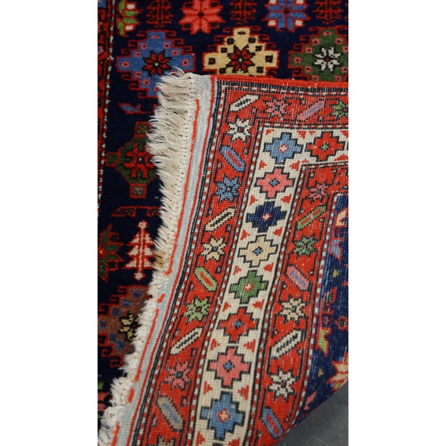 Colorful Rug with Patterns For Sale - Image 6 of 7