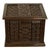 Antique French Medieval Gothic Carved Oak Chest Coffer 17th Century Panels 1679 For Sale - Image 11 of 16