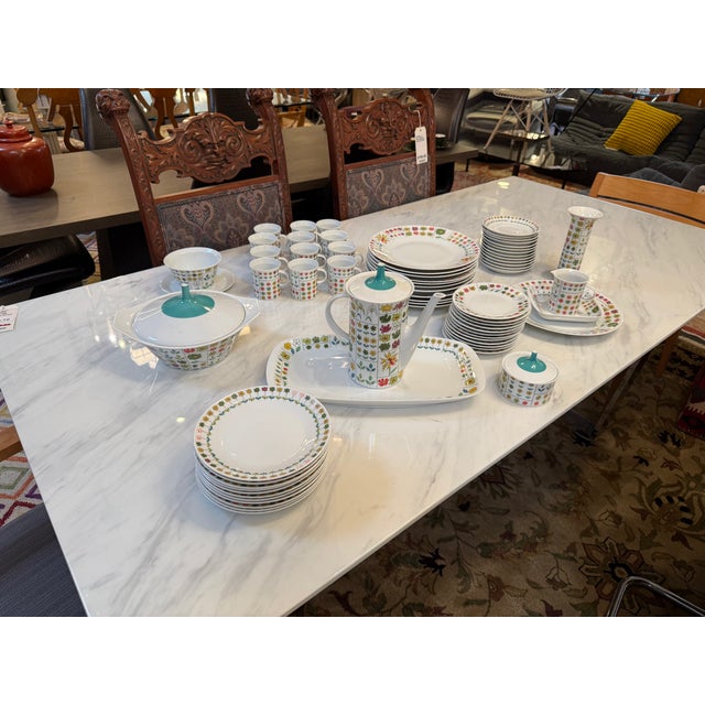 Rosenthal Studio-Linie Piemonte Porcelain Dinnerware, Set of Sixty-Nine For Sale - Image 13 of 13