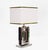 Table Lamp in Acrylic Glass, Chrome and Brass by Romeo Rega, Italy, 1970s For Sale - Image 12 of 18