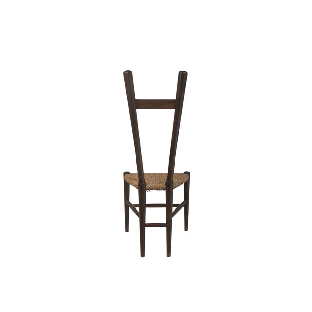 1930s Vintage Triangular Chair, 1930s For Sale - Image 5 of 9