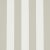 SAMPLE - Schumacher Emma Stripe Wallpaper In Stone For Sale