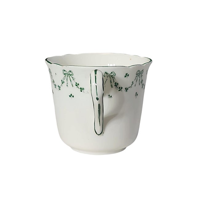 1914 - 1919 Jackson & Gosling Grosvenor China Tea Set Trios- 9 Pieces For Sale - Image 4 of 10