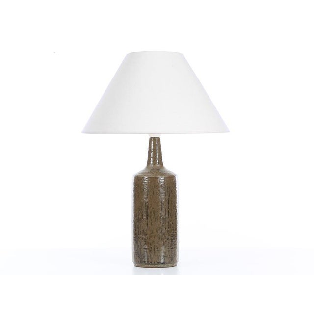 Ceramic Mid-Century Modern Ceramic Lamp by Per and Annelise Linnemann Schmidt for Palshus, 1960s For Sale - Image 7 of 7