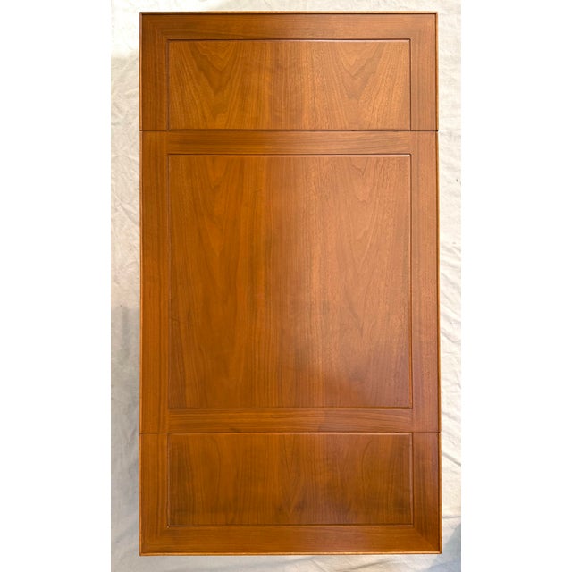 1950s Lane Copenhagen Walnut Drop-Leaf Table, Refinished For Sale - Image 14 of 17