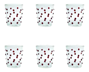 Party Tumbler in Red - Set of 6