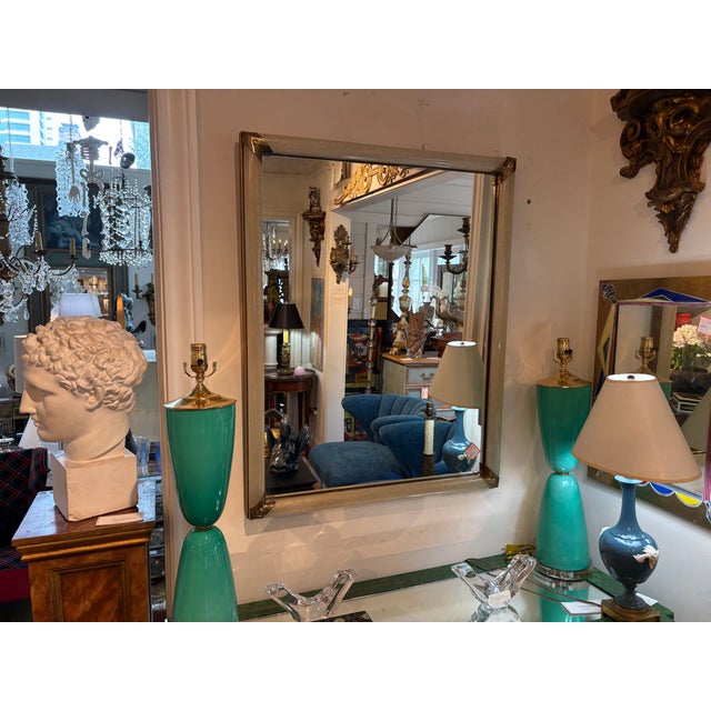 Mid-Century Modern Murano Glass Mirror by Archimede Seguso For Sale - Image 3 of 8