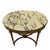 Early 20th Century Antique Rococo‑Style Marble‑Top Center Table With Giltwood Carved Base For Sale - Image 5 of 6