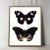 Not Yet Made - Made To Order Reproduction Carnaby Butterflies in Purple and Yellow Art For Sale - Image 5 of 6