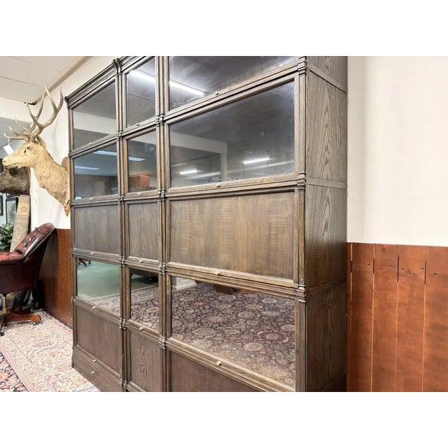 English Bookcase from Globe Wernicke For Sale - Image 13 of 18