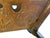 Antique 19th C European Folk Art Rocking Cradle Hand Carved Wood Catholic Iconography and Monogram Approx. 11 3/4" High x...