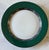 Set of 5 vintage porcelain plates made by Dansk International Design in the Quilting Dinnerware Emerald Braid pattern....