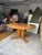 1970s Mid-Century Rainer Daumiller Inspired Solid Pine Round Pedestal Dining Table For Sale In Los Angeles - Image 6 of 11