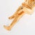 Mid-Century Gold-Plated Ceramic Sculpture of a Reclining Man Signed Jaru For Sale - Image 11 of 14