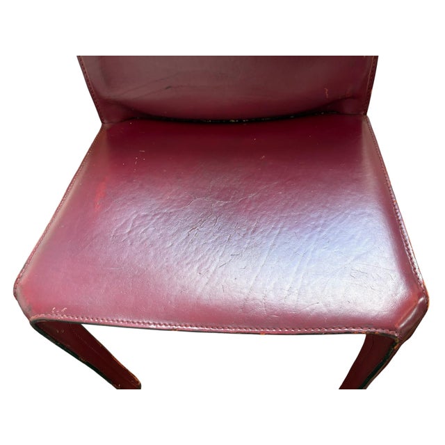 1970s 1970s Cassina Cab 412 Chairs by Mario Bellini - A Pair For Sale - Image 5 of 7