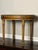 French Louis XVI Style Tabouret Stool With Cane Top and Green Painted Accents, Early 20th C. For Sale - Image 15 of 18