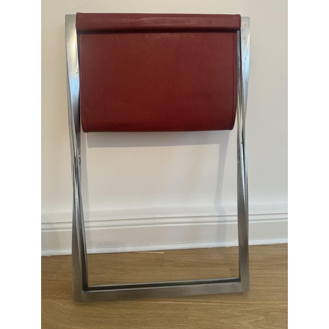 Pk 91 Folding Stool by Poul Kjærholm for E. Kold Christensen For Sale - Image 6 of 7