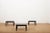 Vintage Nesting Tables in Wood Lacquered Black by Ulrich P. Wieser for Wohnbedarf, 1958, Set of 3, in Good conditions....