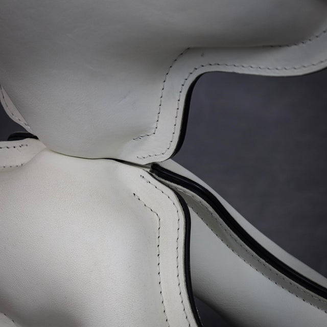 Animal Skin Dutch Miss Judith Stool by Judith De Grauw for Montis, 1990s For Sale - Image 7 of 11