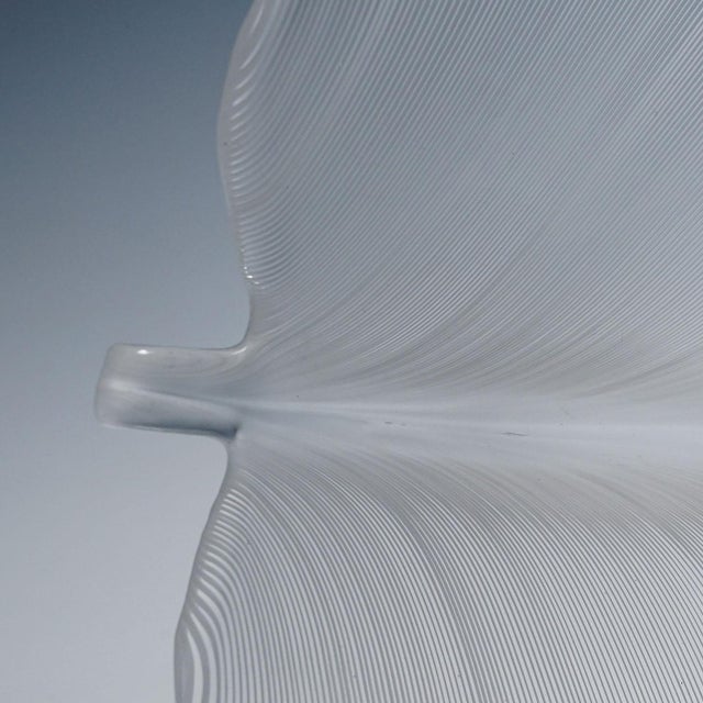 Vintage Tessuto Plate by Tyra Lundgren for Venini, Murano For Sale - Image 10 of 10