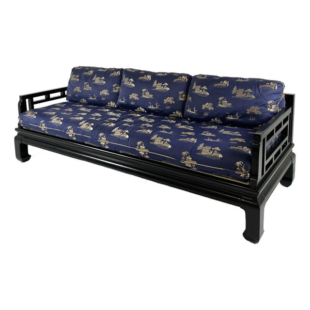 Vintage Century Furniture Michael Taylor Style Ming Sofa For Sale