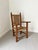 Wood Folk Art Childrens Wooden and Rope Chair, 1900s For Sale - Image 7 of 7
