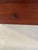 1940s Vintage American Federal Mahogany Hanging Curio Cabinet For Sale - Image 5 of 11