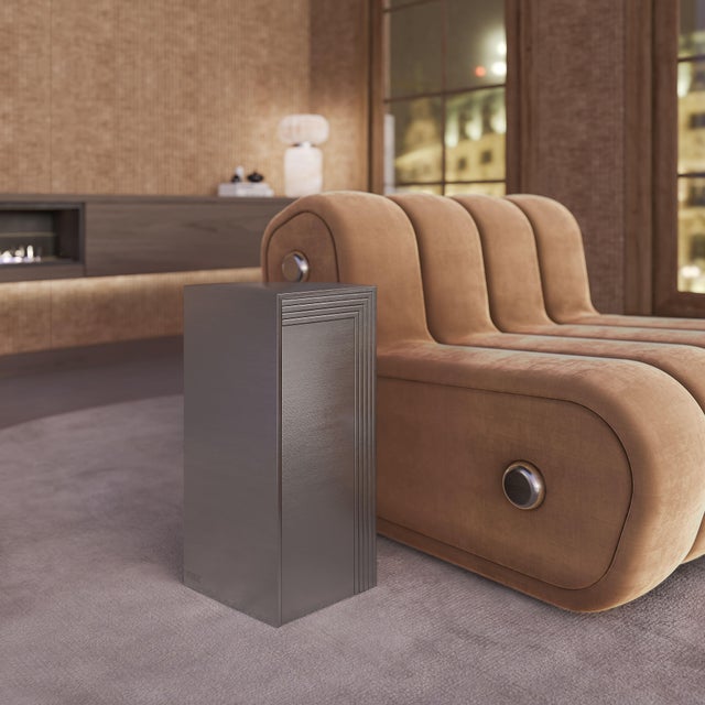 Seagram Side Table by Porus Studio For Sale - Image 11 of 16