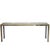 Italian Modern Console Table in Brass and Crystal by Nanda Vigo For Sale - Image 6 of 6