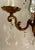 Early 20th Century Pair of French 3-Arm Candelabra Crystal Mirror Sconces For Sale In Los Angeles - Image 6 of 13