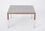 Metal Vintage German Steel and Aluminum Coffee Table, 1960s For Sale - Image 7 of 9