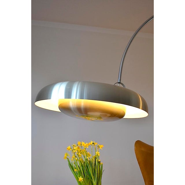 Italian Arc Clamp Lamp by Pirro Cuniberti for Sirrah Imola, 1970s For Sale - Image 6 of 18