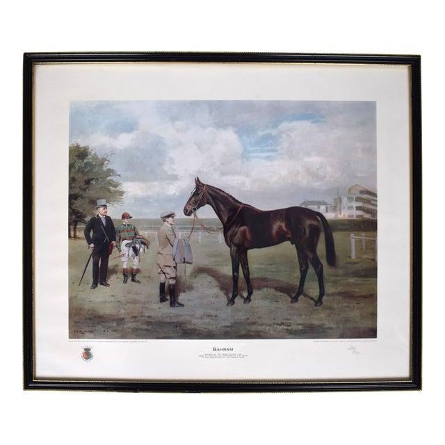 Bahram Winner of the Derby Stakes, 1935 by a.g. Haigh (1870–1963) Provenance: The Susie Hilfiger Collection For Sale