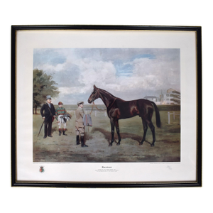 Bahram Winner of the Derby Stakes, 1935 by a.g. Haigh (1870–1963) Provenance: The Susie Hilfiger Collection
