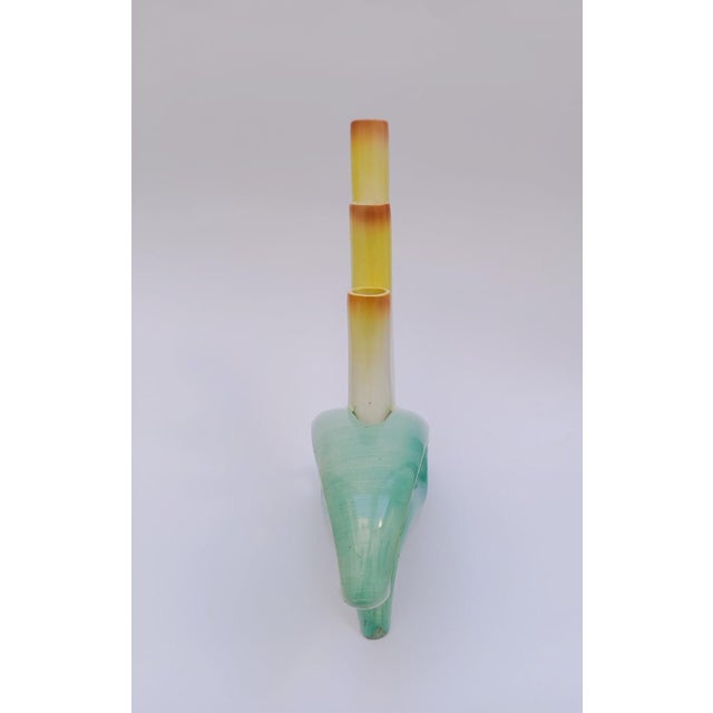 Beige Ceramic Candleholder by Ariele, 1950s For Sale - Image 8 of 14