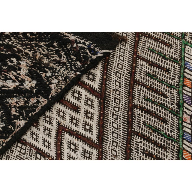 Textile Vintage Zayane Moroccan Kilim and Runner Rug, in Berber Style, From Rug & Kilim For Sale - Image 7 of 7
