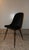 Black Velvet Dining Chairs, Italy, 1960s, Set of 4 For Sale - Image 9 of 16