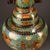 Metal Pair of Vintage Cloisonne Enamel Vases – 11.8" Dragon & Phoenix Bottle Vases For Sale - Image 7 of 10