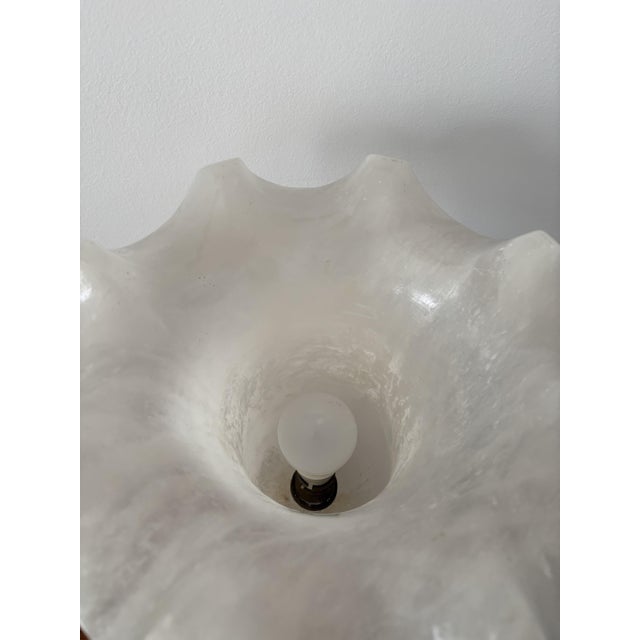 Vintage Alabaster Table Lamp, 1920s For Sale - Image 12 of 16