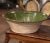 Late 18th Century 18th Century French Green Glazed Terracotta "Tian" Bowl From Provence For Sale - Image 5 of 9