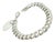 1990s Tiffany & Co Estate Double Chain Bracelet 7.5" Sterling Silver For Sale