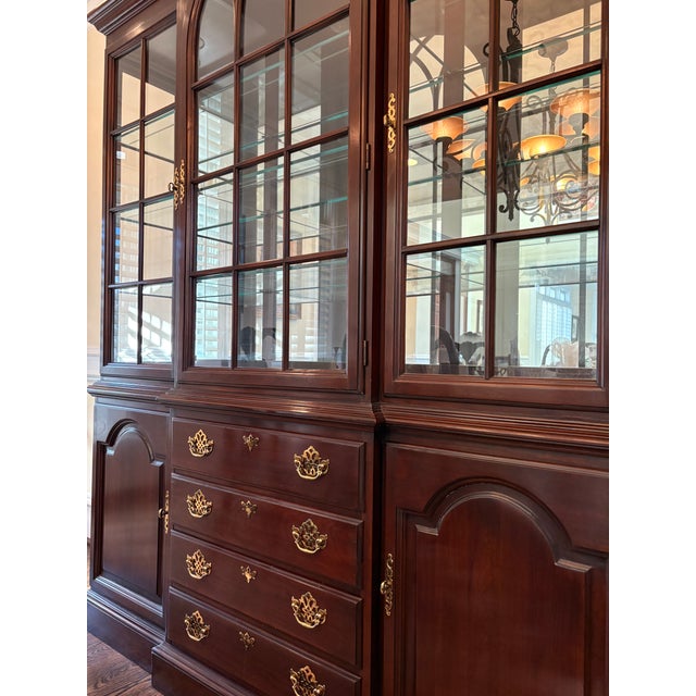 Wood Harden Breakfront 1995 For Sale - Image 7 of 11