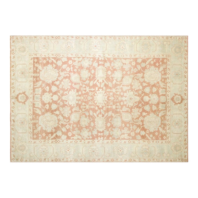 1960s Egyptian Sultanabad Rug For Sale