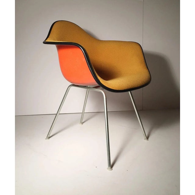 Alexander Girard Charles Eames Alexander Girard Shell Chairs in Two-Tone Checkerboard - A Pair For Sale - Image 4 of 7