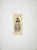 Etching and drypoint on paper. A beautiful proof of the second state, on Japan paper. Hand monogrammed in red pencil. The...