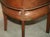 Hand-Dyed Brown Leather Halo Barrel Back Dining Chairs from Heritage, Set of 4 For Sale - Image 15 of 18