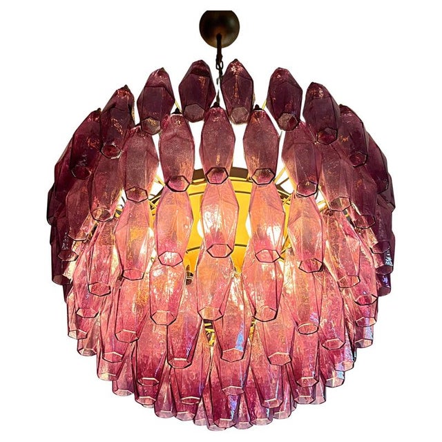 Murano Glass Chandelier, 1990 For Sale - Image 3 of 17